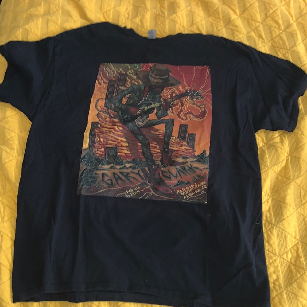 Gary Clark Jr. Red Rocks Park Amphitheatre American Music T-Shirt Size XL